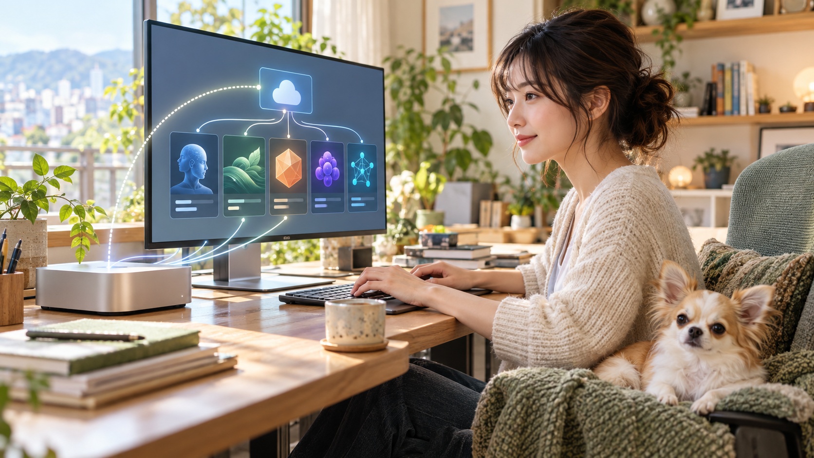 M6MacMini32GBでローカルAIのモデルを試す小さな工房