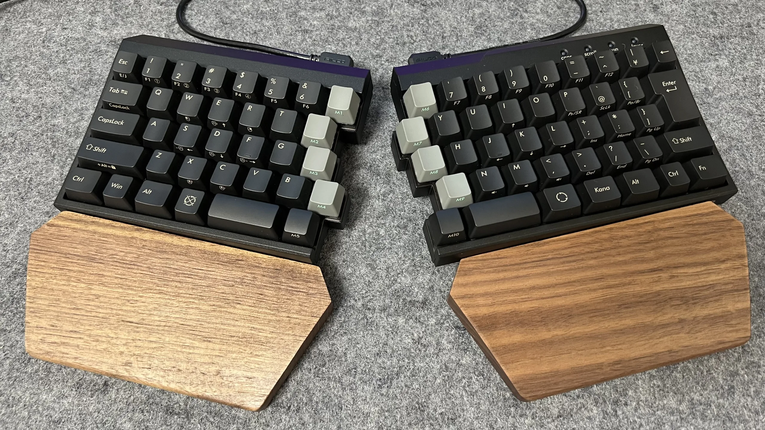 【FILCO Majestouch Xacro M10SP】レビュー：マクロ１０個で左手デバイス要らずの左右分離型70%キーボード