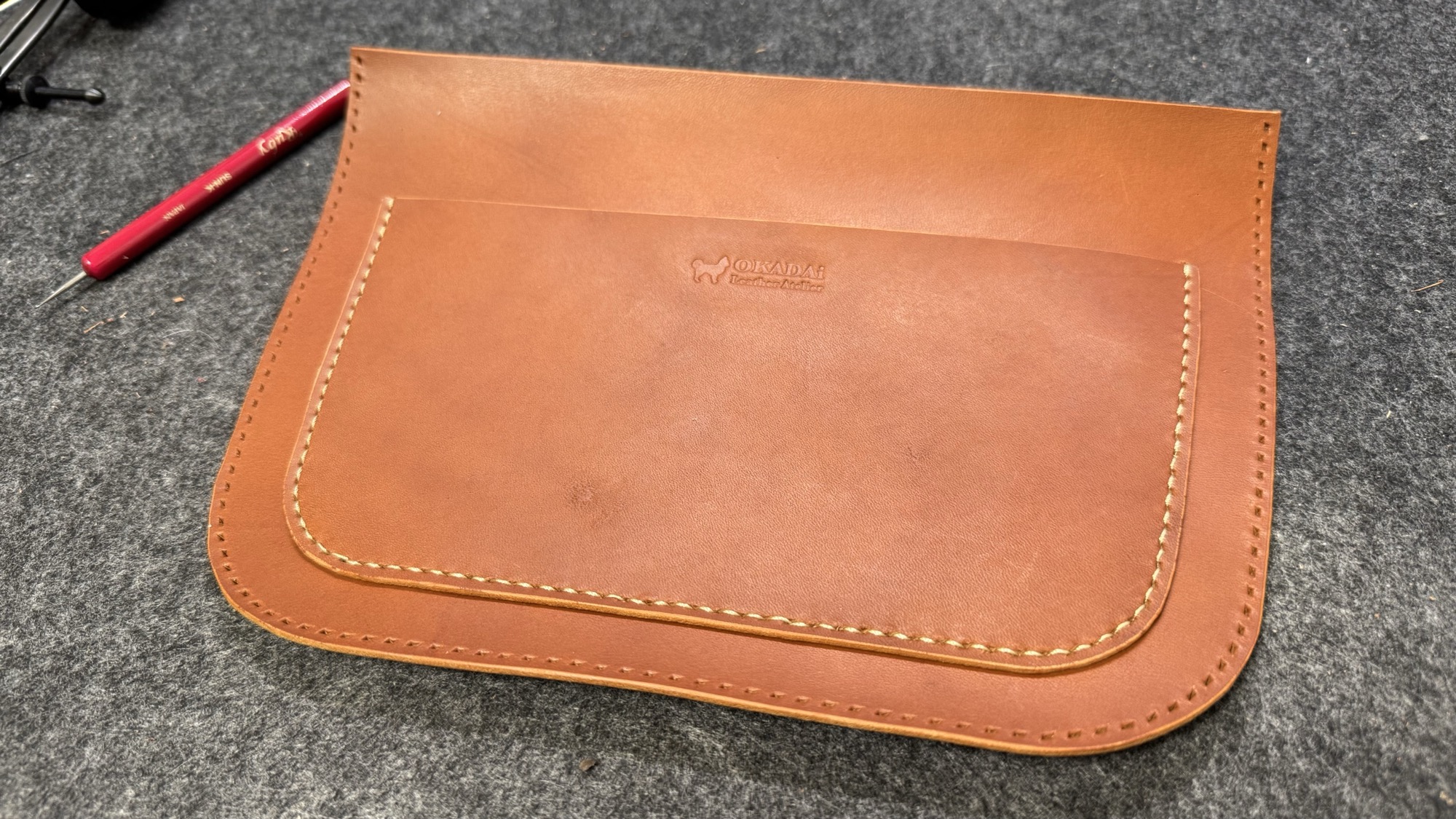 革しごと日記 10｜ショルダーバッグづくり、はじめました
