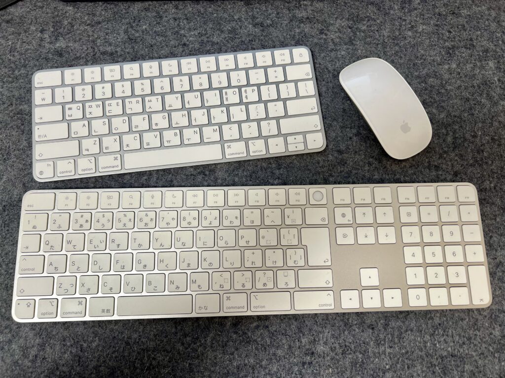 【Apple Magic Keyboard 韓国語】レビュー：使ってみた感想、コンパクトで軽量 おしゃれなキーボード